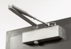 Aluminum door closer picture
