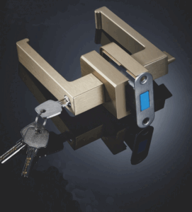 Zinc alloy mechanical door lock picture