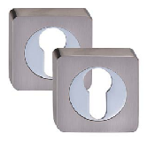 Outer Square, Inner Round Rosette  