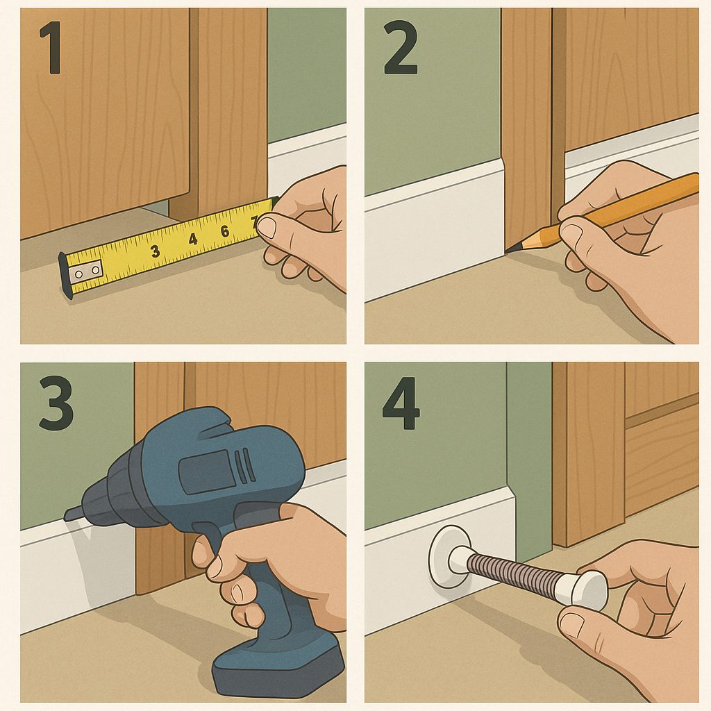 Install a Doorstop