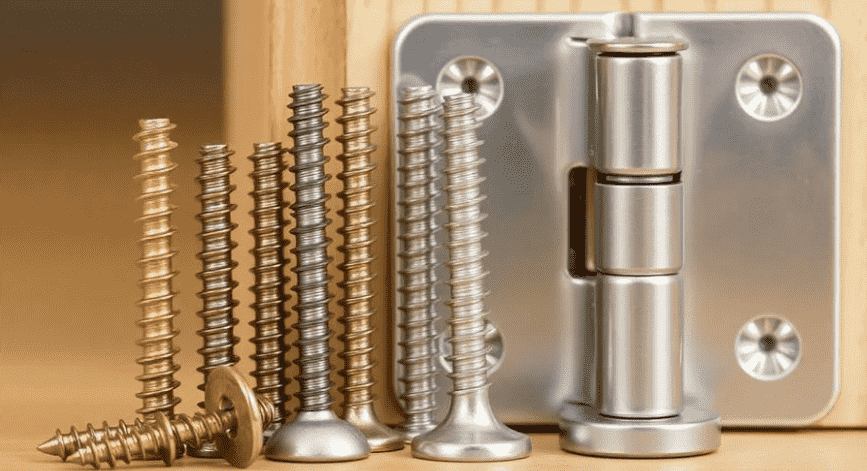 door hinges screws