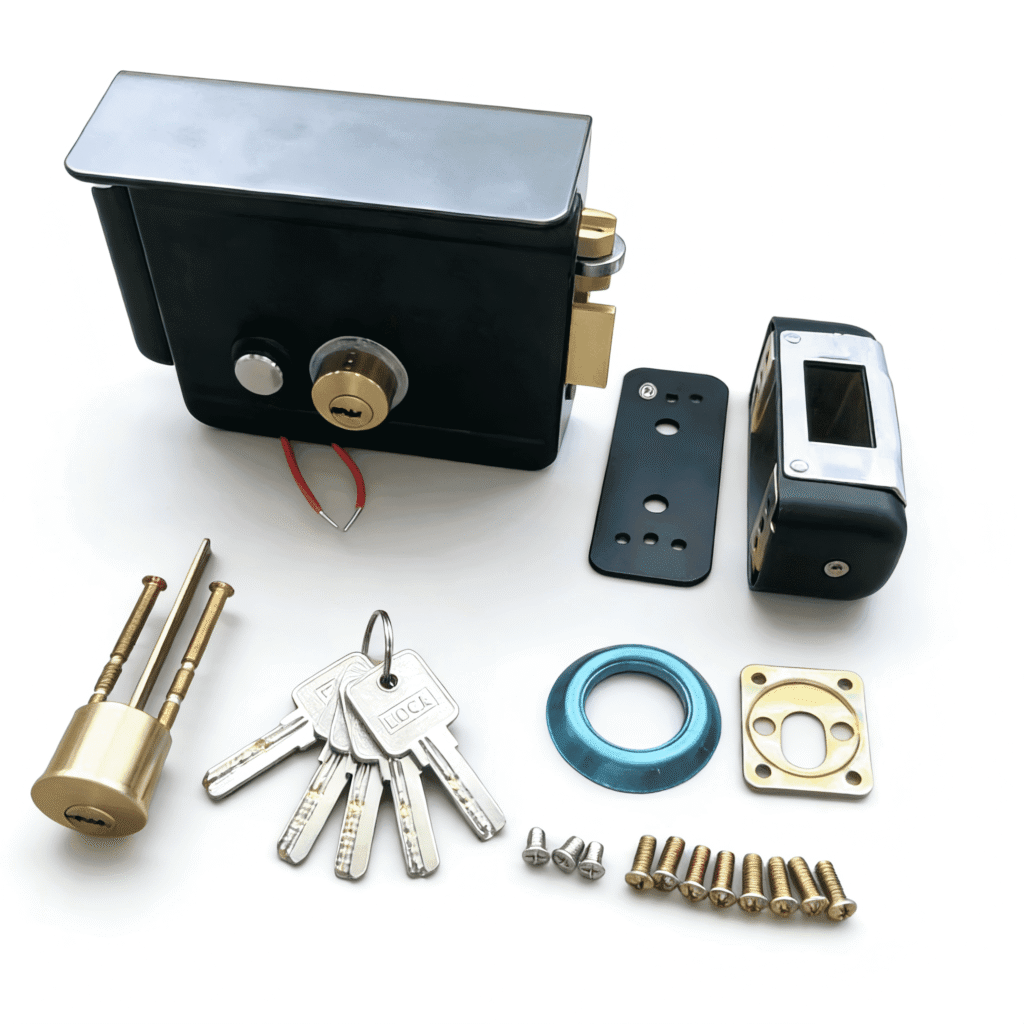 electric rim lock